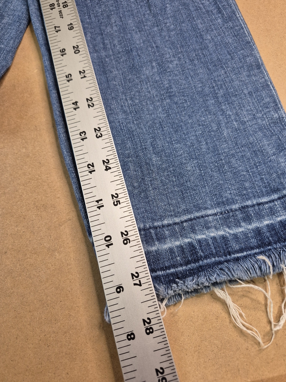 KUT from the Kloth Women's Distressed High-Rise Jeans - Medium Blue - Picture 3 of 12